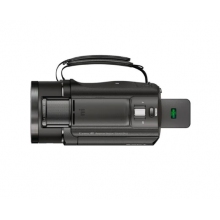 索尼（SONY）FDR-AX45A 家用/直播4K高清數(shù)碼攝像機 /DV/攝影機/錄像機（含128G卡+三腳架+包+UV鏡+備用電池+充電器）