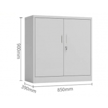 文件柜鐵皮柜子資料檔案柜帶鎖小矮柜子財(cái)務(wù)憑證柜 半截柜 1.0mm