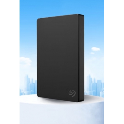希捷（SEAGATE）移動硬盤 USB3.0 簡系列 2.5英寸機械硬盤 商務簡約 高速 便攜易用 兼容MAC 暗夜黑色【含數據恢復服務】 1TB
