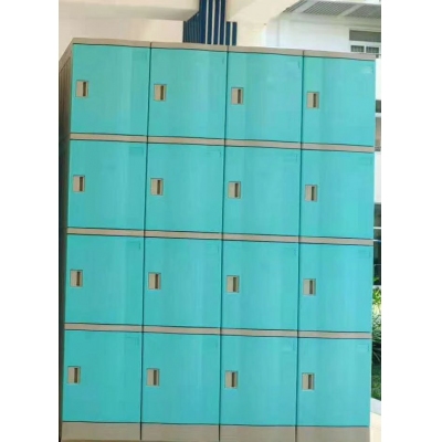ABS塑料更衣柜（16格）支持定制，多色可選