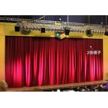 舞臺(tái)電動(dòng)幕布  定做（加厚意大利絨布，軌道，杜亞舞臺(tái)專用電機(jī)ID100-WF，遙控器）
